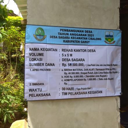 Rehab Kantor Desa